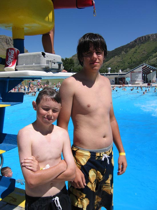 2005 family reunion in Malad, ID